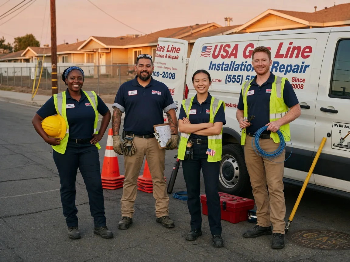 Gas Line Installation company in Rio, IL